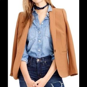 J. Crew Parke Blazer Tan Brown Blazer